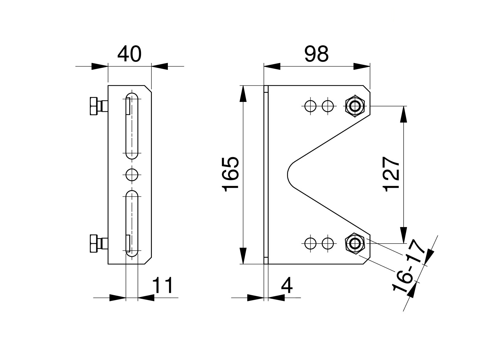 Планка за механ. против късане на пружина