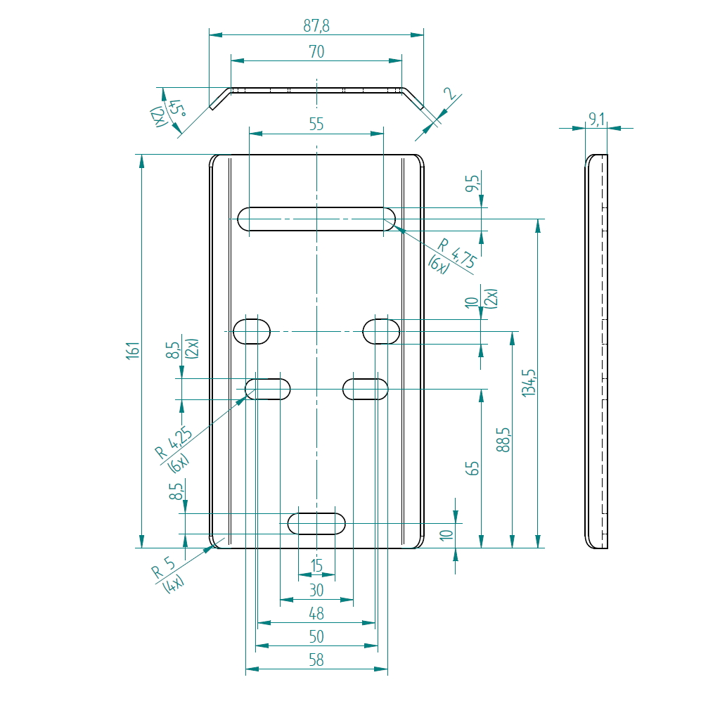 Подсилваща планка, TS100 > 100kg SP