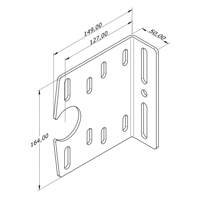 Лагерно тяло-отворено 127-4 мм 