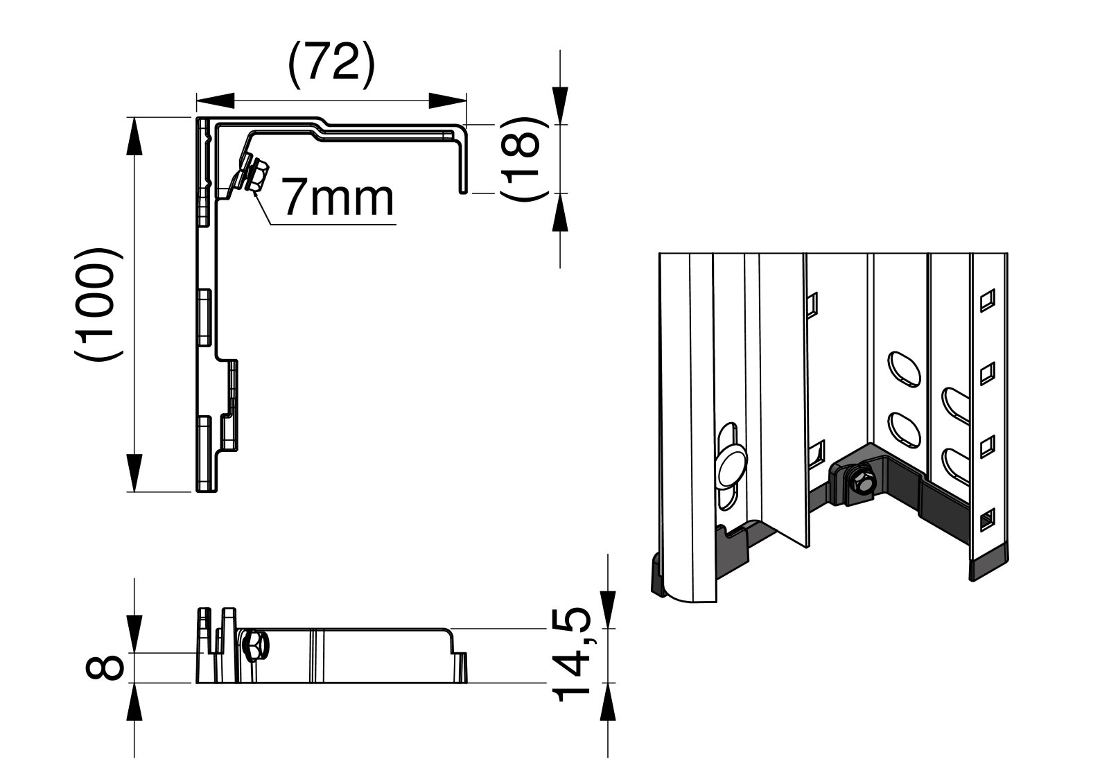 Подова капачка за вертикал