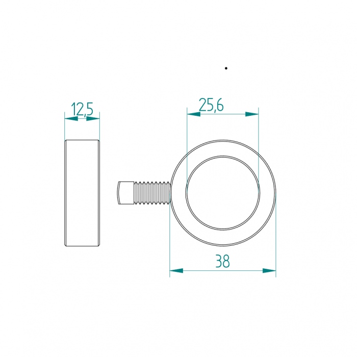 ДО ИЗЧЕРПВАНЕ Дистанционер 25,4 мм